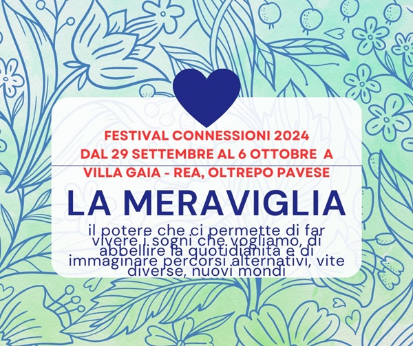 FESTIVAL CONNESSIONI 2024: LA MERAVIGLIA IN FIORE A VILLA GAIA